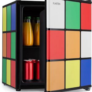 Klarstein Solve Mini réfrigérateur minibar 48 L - Refroidissement thermoélectrique - Réglage mécanique température 0 à 10 C - Noir et coloré