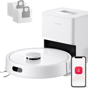 Robot aspirateur laveur roborock Q7 L5 Plus Set - Aspiration 8000 Pa et station de vidage - Navigation LiDAR - Trois niveaux d'eau et double anti emmêlement
