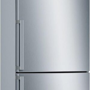 Réfrigérateur combiné Bosch KGE398IBP Série 6 - Pose libre 201 x 60 cm - Finition inox anti traces de doigts - Réfrigérateur congélateur grande hauteur
