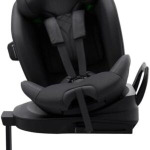 Avionaut Stardust 360 i-Size - Siège auto enfant pivotant inclinable 61-150 cm - Reboarder RWF jusqu'à 125 cm respirant noir