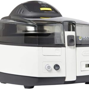 Multicuiseur et friteuse De Longhi FH1163-1 - Cuisson polyvalente à air chaud - Appareil pour repas et accompagnements - Finition noire et grise
