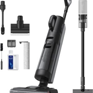 Aspirateur laveur sans fil dreame H12 Dual - Nettoyage humide et sec quatre en un - Auto nettoyage à air chaud - Bords et commande vocale