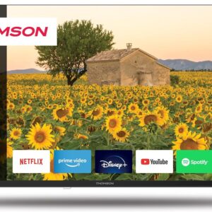 Smart TV THOMSON 32HA2S13 32 pouces - Écran LED HD Android TV - WiFi Bluetooth Google Assistant Dolby Digital - Triple tuner HDMI et interface CI