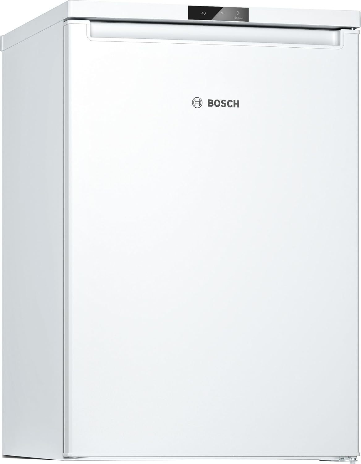 Bosch GTV15NWEB Série 2 Congélateur sous plan pose libre 83 L - 3 tiroirs de congélation - Dimensions 85 x 56 cm blanc