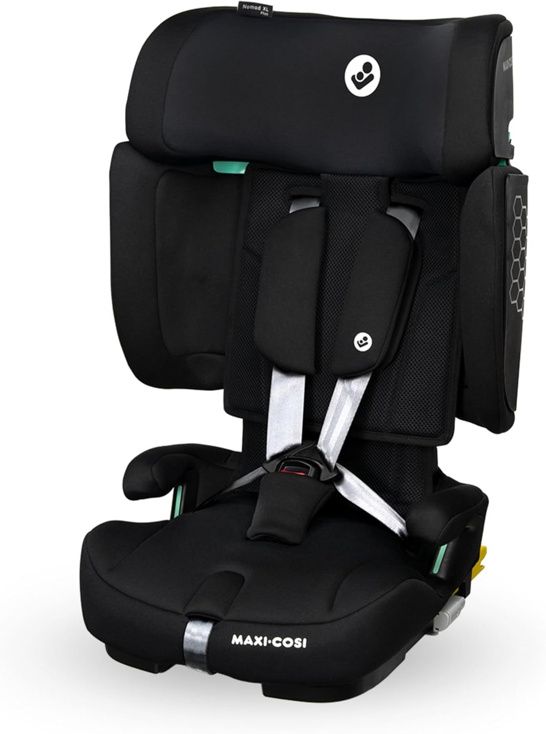 Maxi Cosi Nomad XL Plus Siège Auto Évolutif Pliable - De 15 Mois à 12 Ans - 76 à 150 cm - Siège Auto Voyage Portable - Protection G CELL Contre les Chocs Latéraux