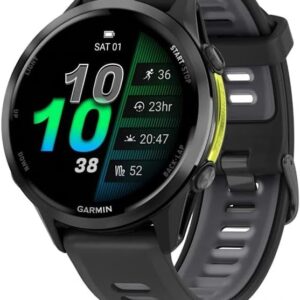 Garmin Forerunner 970 Montre intelligente running AMOLED - Lampe de poche LED intégrée et navigation améliorée - Autonomie jusqu'à 15 jours