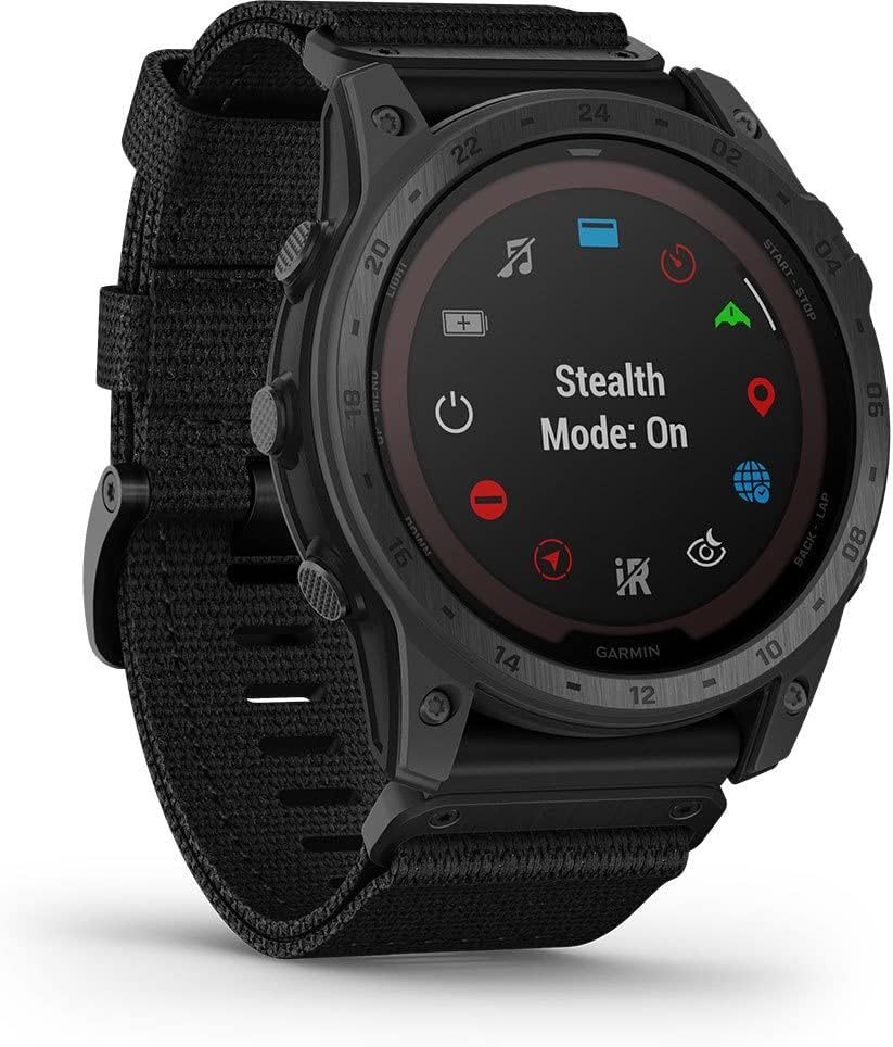 Garmin Tactix 7 Pro Solar Sapphire Montre connectée GPS multisports - Cardiofréquencemètre et recharge solaire - Noir
