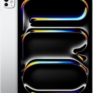 Apple iPad Pro 11 M4 Argent - Écran Ultra Retina XDR 512 Go - Caméra 12 MP LiDAR WiFi 6E verre standard