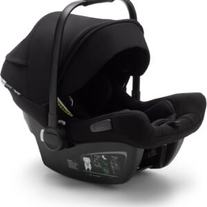 Siège auto bébé Nuna Turtle Air noir - Modèle ultraléger pour nouveau-né et jeune enfant - Capote avec fenêtre de visibilité - Coque pratique pour déplacements