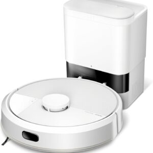 iRobot Roomba 105 Combo AutoEmpty Dock Robot aspirateur laveur 2 en 1 - Aspiration 7 kPa navigation LiDAR détection tapis