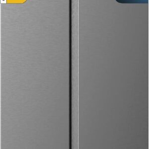 Réfrigérateur américain Cecotec Bolero CoolMarket SBS 430 Dark E - Capacité 430 L - Total No Frost et Multi Air Flow - Moteur Inverter Plus