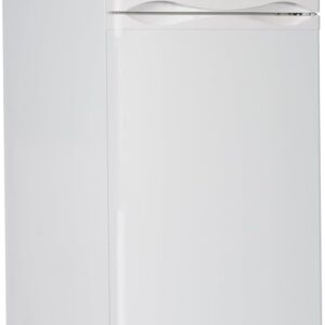 METRO Professional aro Réfrigérateur combiné DFZW1450E - 162 L - Dimensions 55 x 57 x 141 cm - Congélateur 44 L et 3 étagères réglables blanc