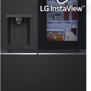 Réfrigérateur pose libre LG GSGV81EPLL InstaView - Technologie InstaView - Modèle grande largeur - Accès pratique aux aliments et boissons