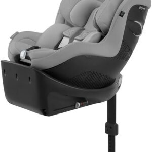 Siège auto Cybex Sirona Gi Plus Stone Grey - Modèle avec insert nouveau-né NBInlay - Assise enfant pour déplacements en voiture - Finition gris moyen