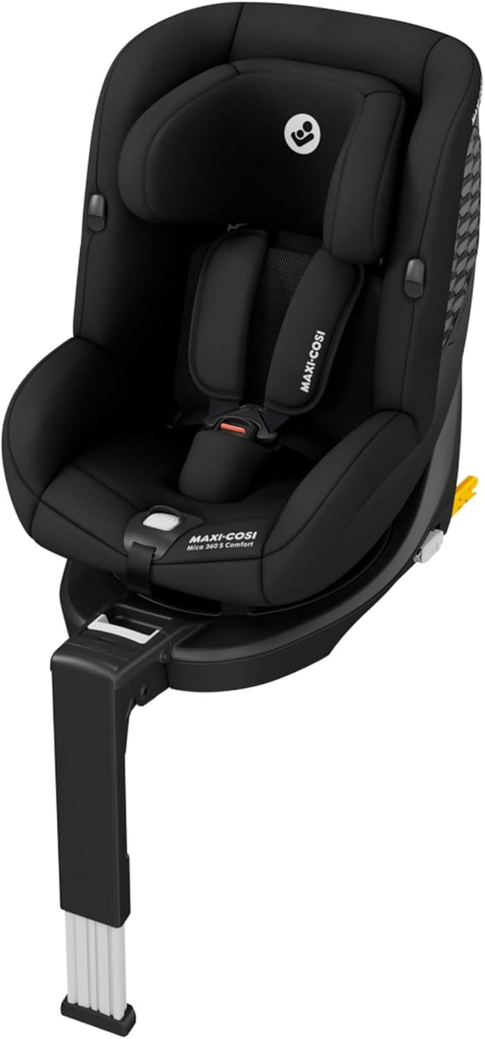 Maxi-Cosi Mica 360 S Comfort - Siège auto Isofix pivotant 360 degrés 0-4 ans - Protection G-CELL et tissus respirants 40-105 cm