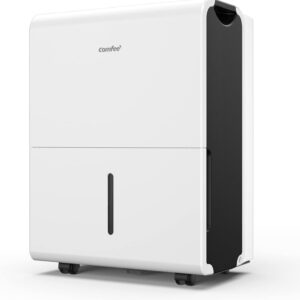 Déshumidificateur Comfee MDDP-50DEN7 50 L par jour - Réservoir 6 L - Quatre modes, sèche-linge et drainage continu - Pour surfaces jusqu'à 100 m2